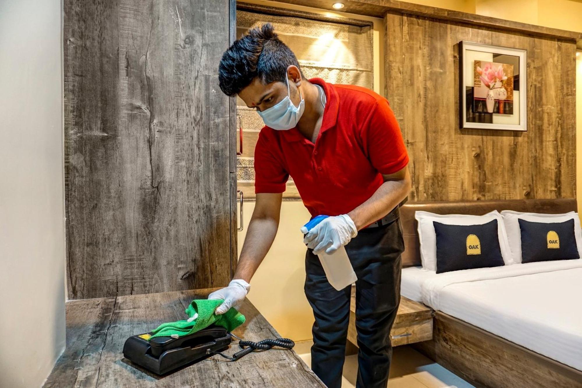 Collection O Hotel Swagath Pride Mancherāl Exteriör bild